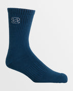 Mens Wave Wash 3 Pack Crew Socks