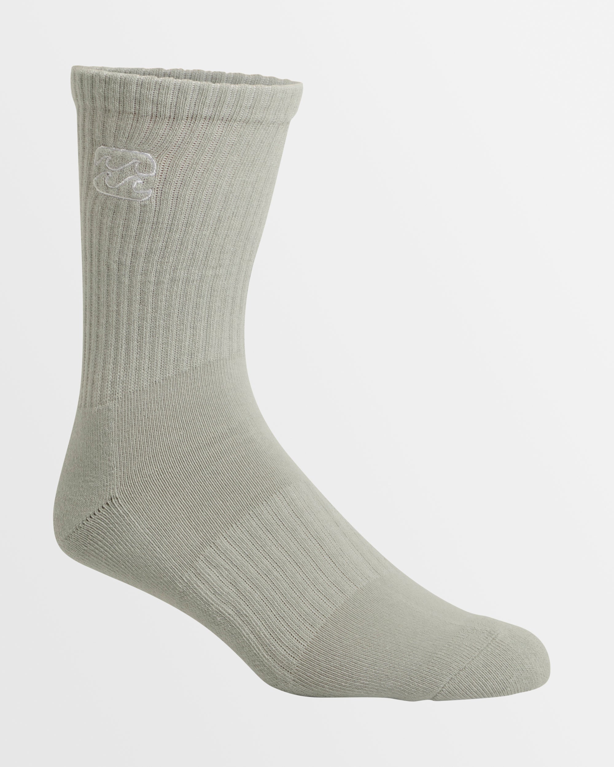 Mens Wave Wash 3 Pack Crew Socks