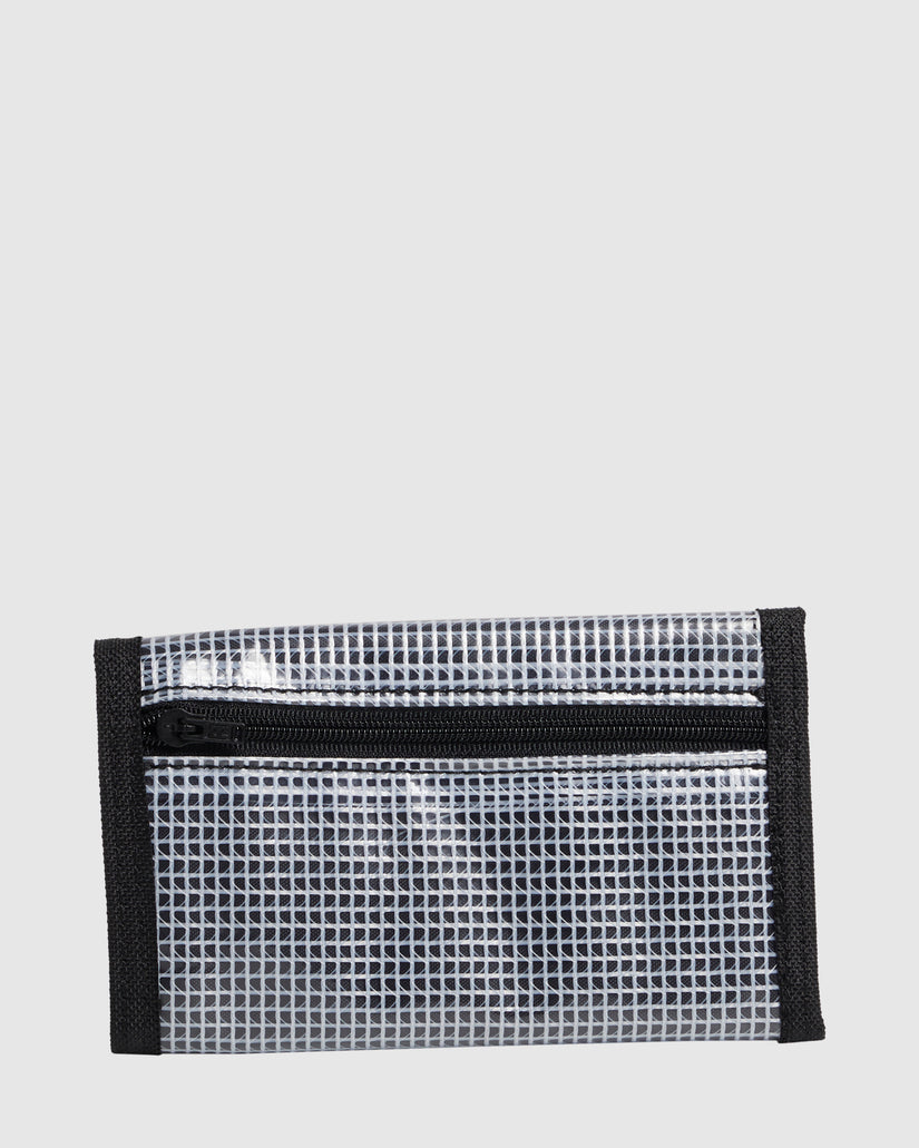 Mens Chrome Tri Fold Wallet