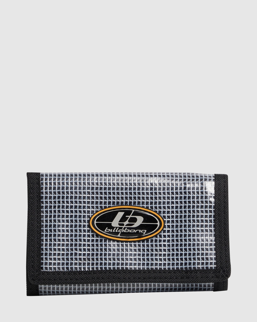 Mens Chrome Tri Fold Wallet
