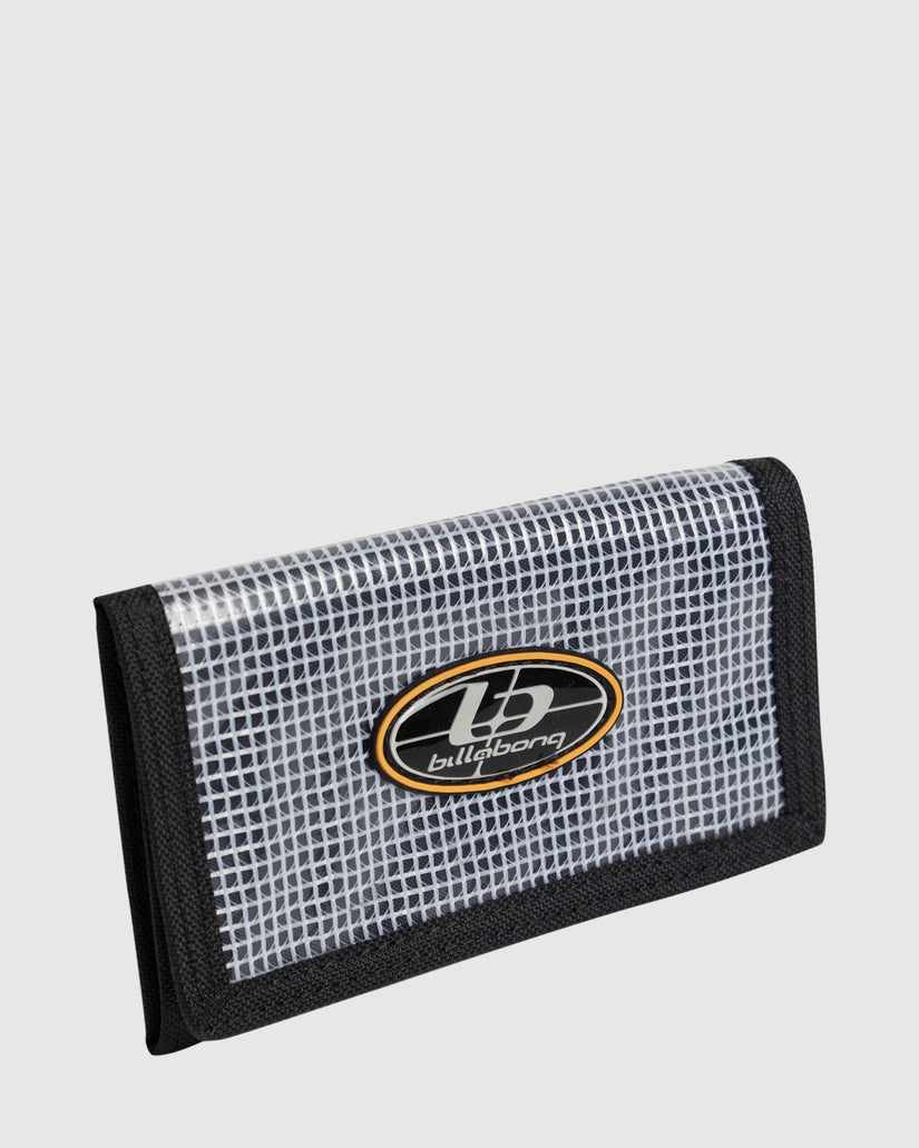 Mens Chrome Tri Fold Wallet