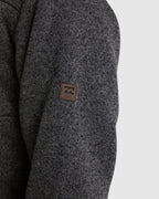MENS BOUNDARY SHERPA ZIP UP HOODIE