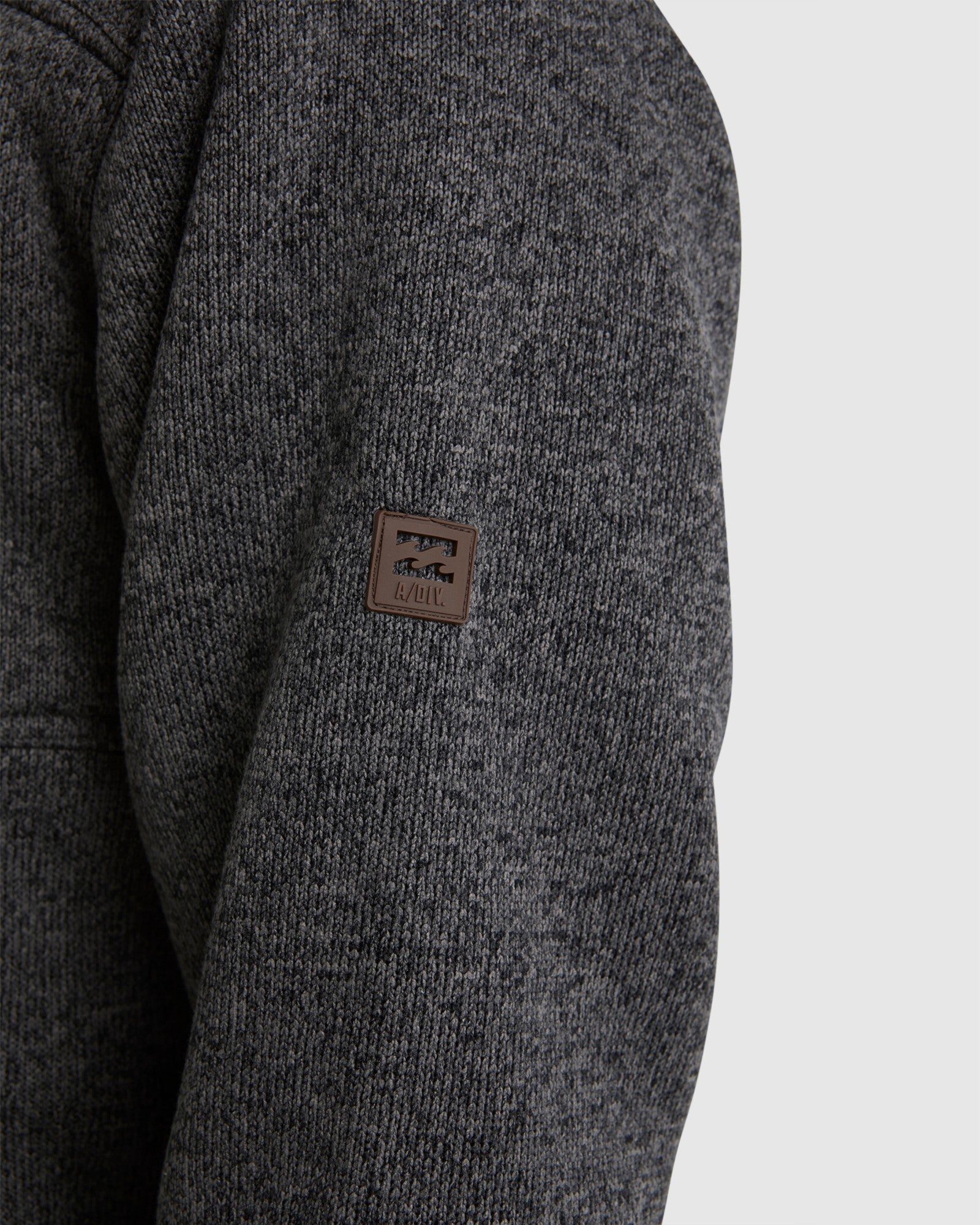 MENS BOUNDARY SHERPA ZIP UP HOODIE