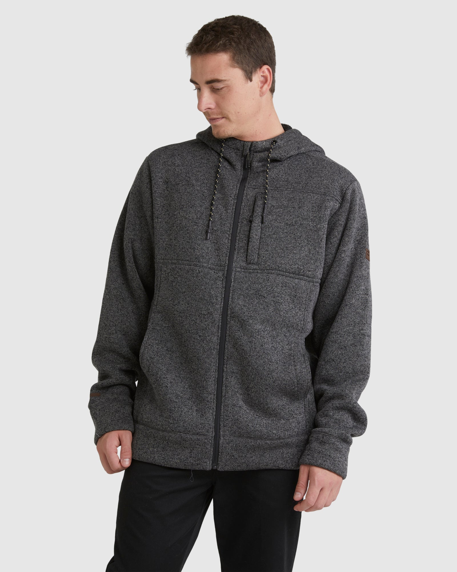 MENS BOUNDARY SHERPA ZIP UP HOODIE MENS BOUNDARY SHERPA ZIP UP HOODIE
