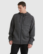 MENS BOUNDARY SHERPA ZIP UP HOODIE