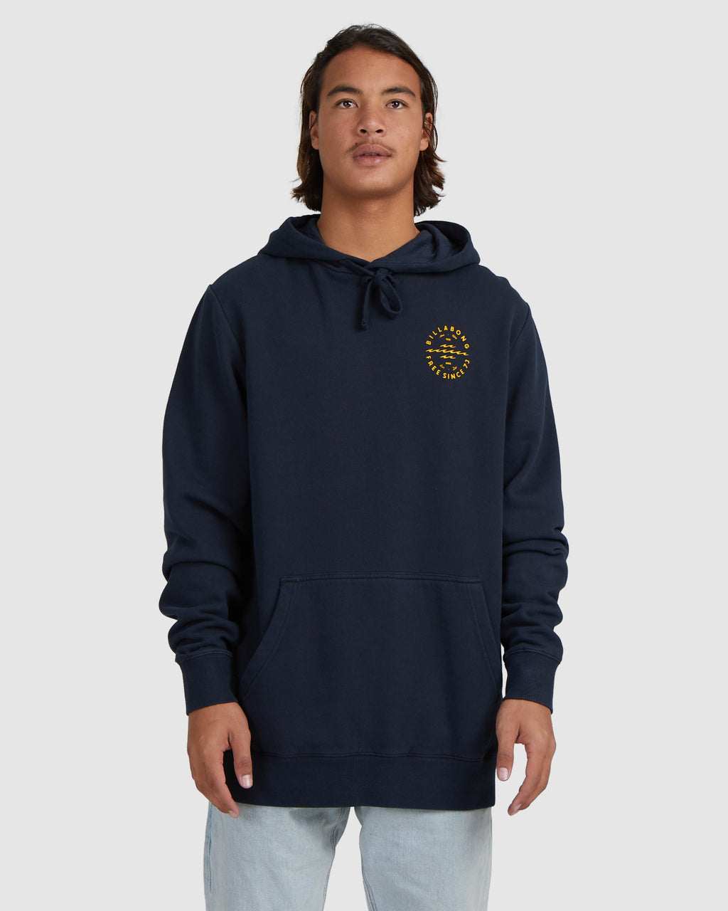 Mens Big Wave Daz Pop Pullover Hoodie