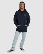 Mens Big Wave Daz Pop Pullover Hoodie