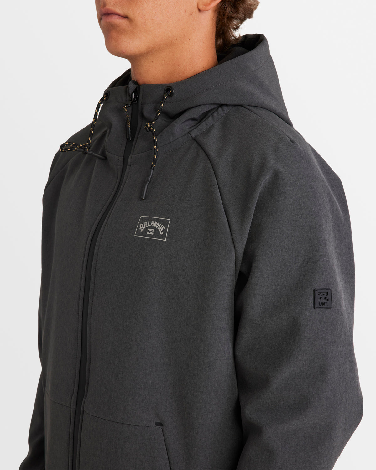 Mens Elements Zip Up Hoodie