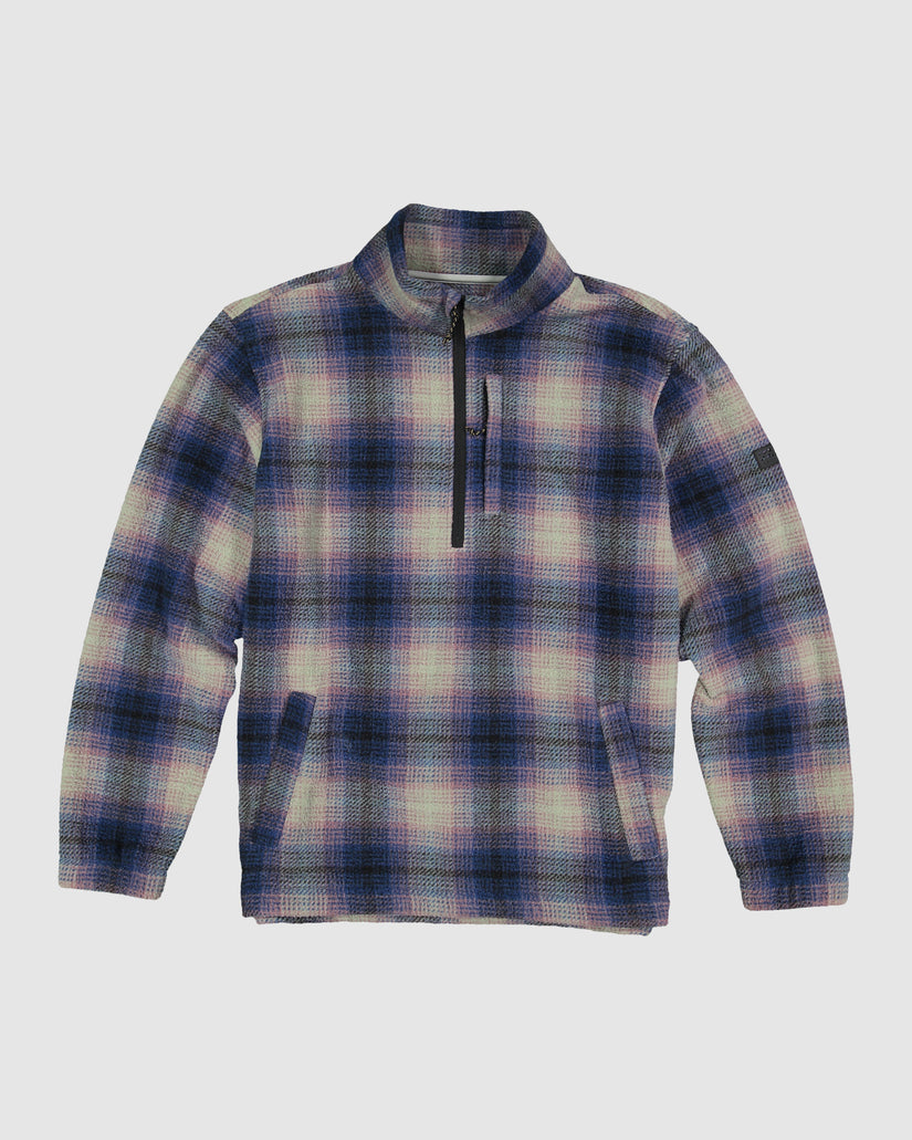 Mens Boundary Mock Neck Pullover