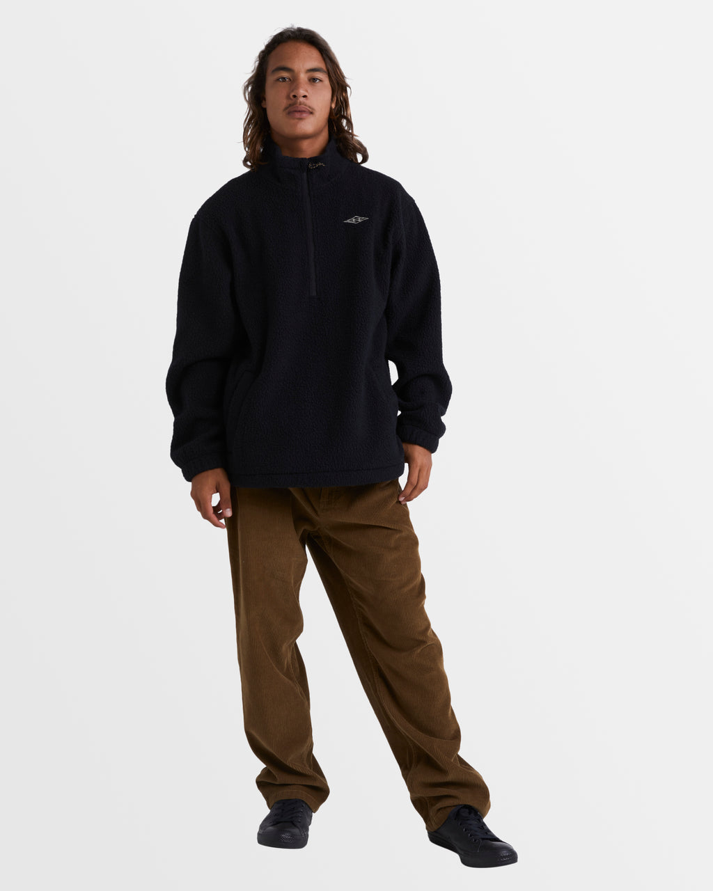Mens A/Div Boundary Mock Neck Sweatshirt