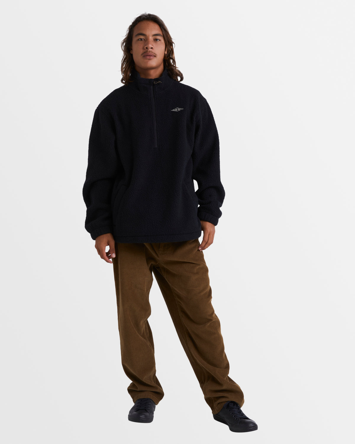 Mens A/Div Boundary Mock Neck Sweatshirt