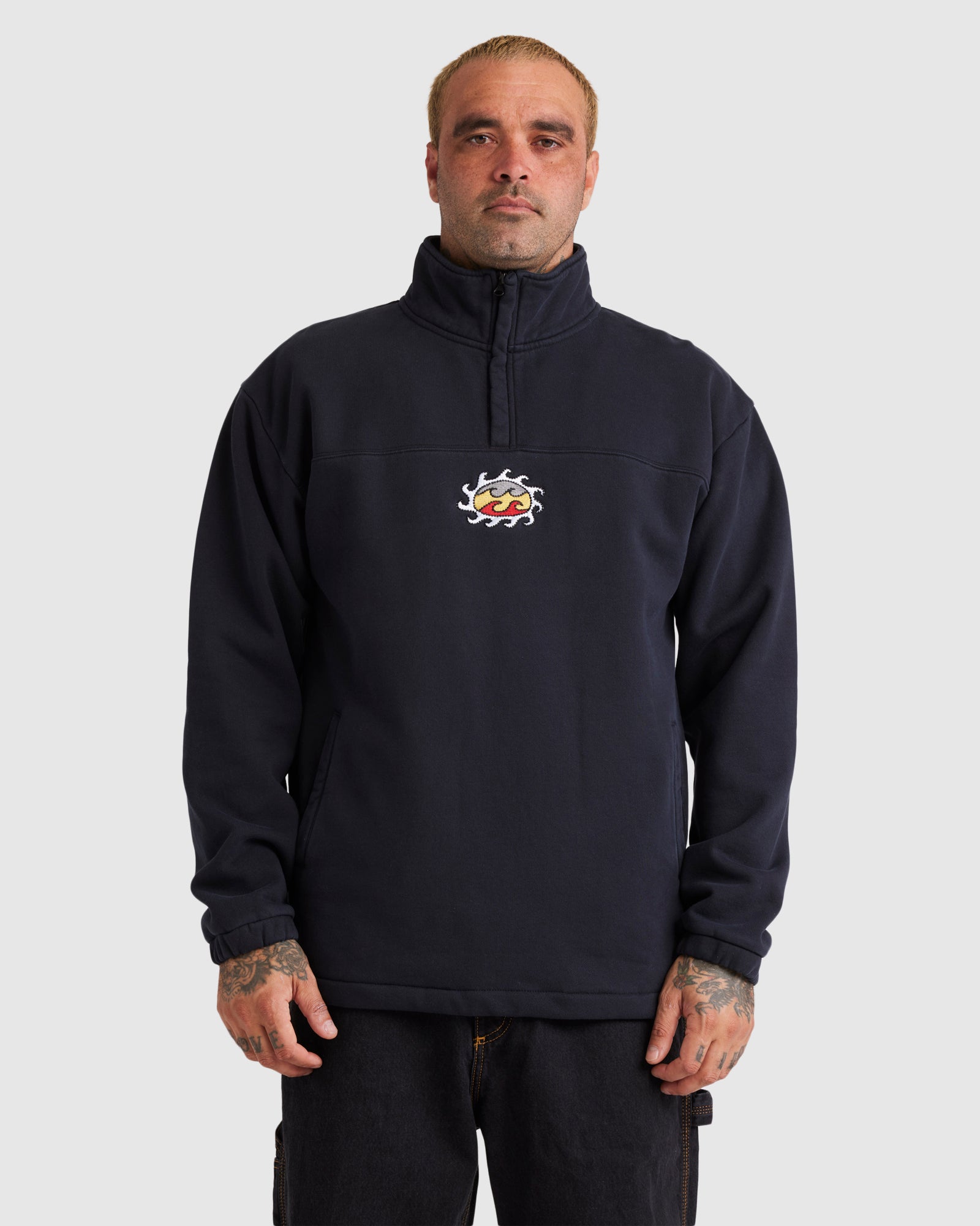 Mens Otis King Prawn Pullover Sweatshirt Australia
