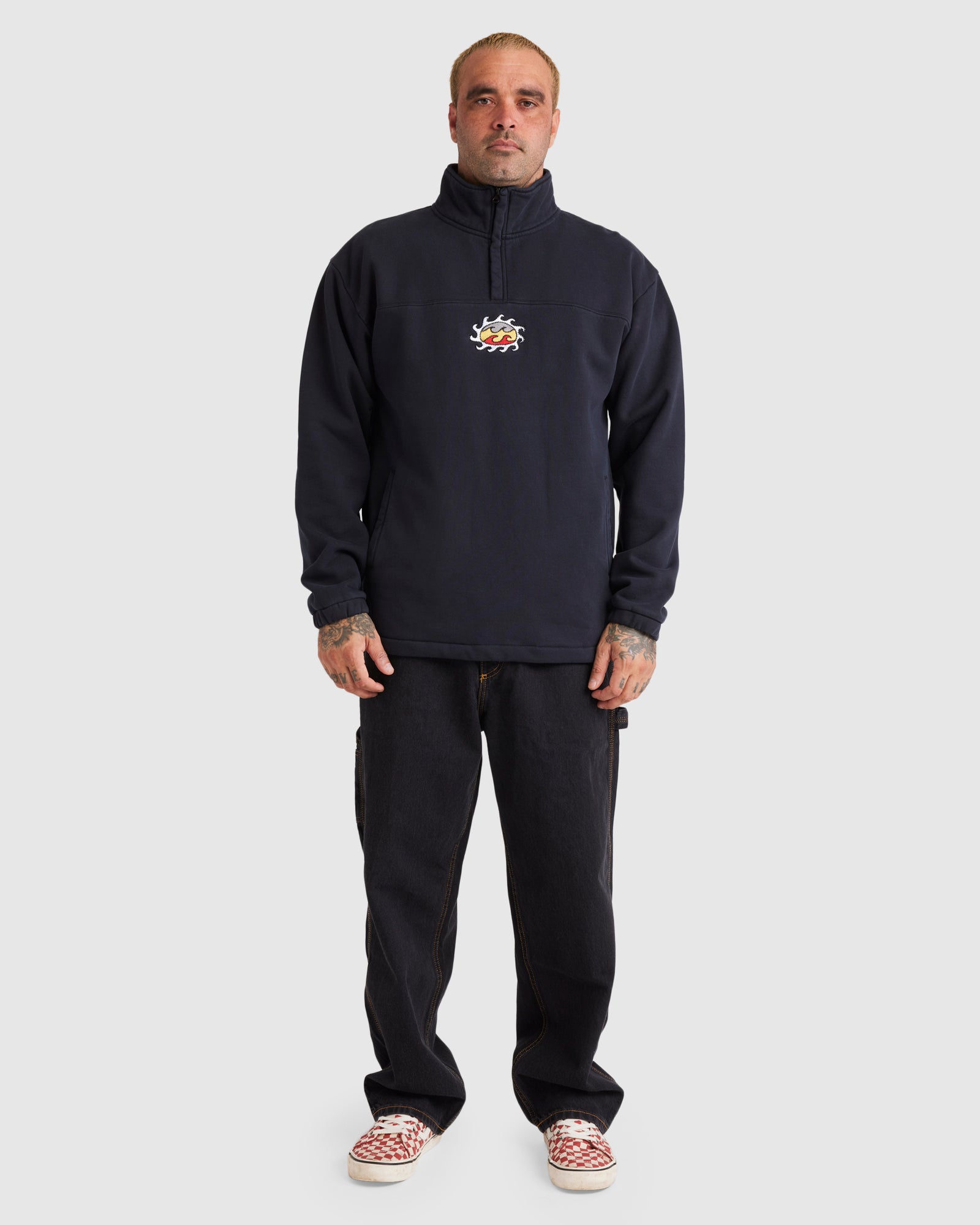 Mens Otis King Prawn Pullover Sweatshirt