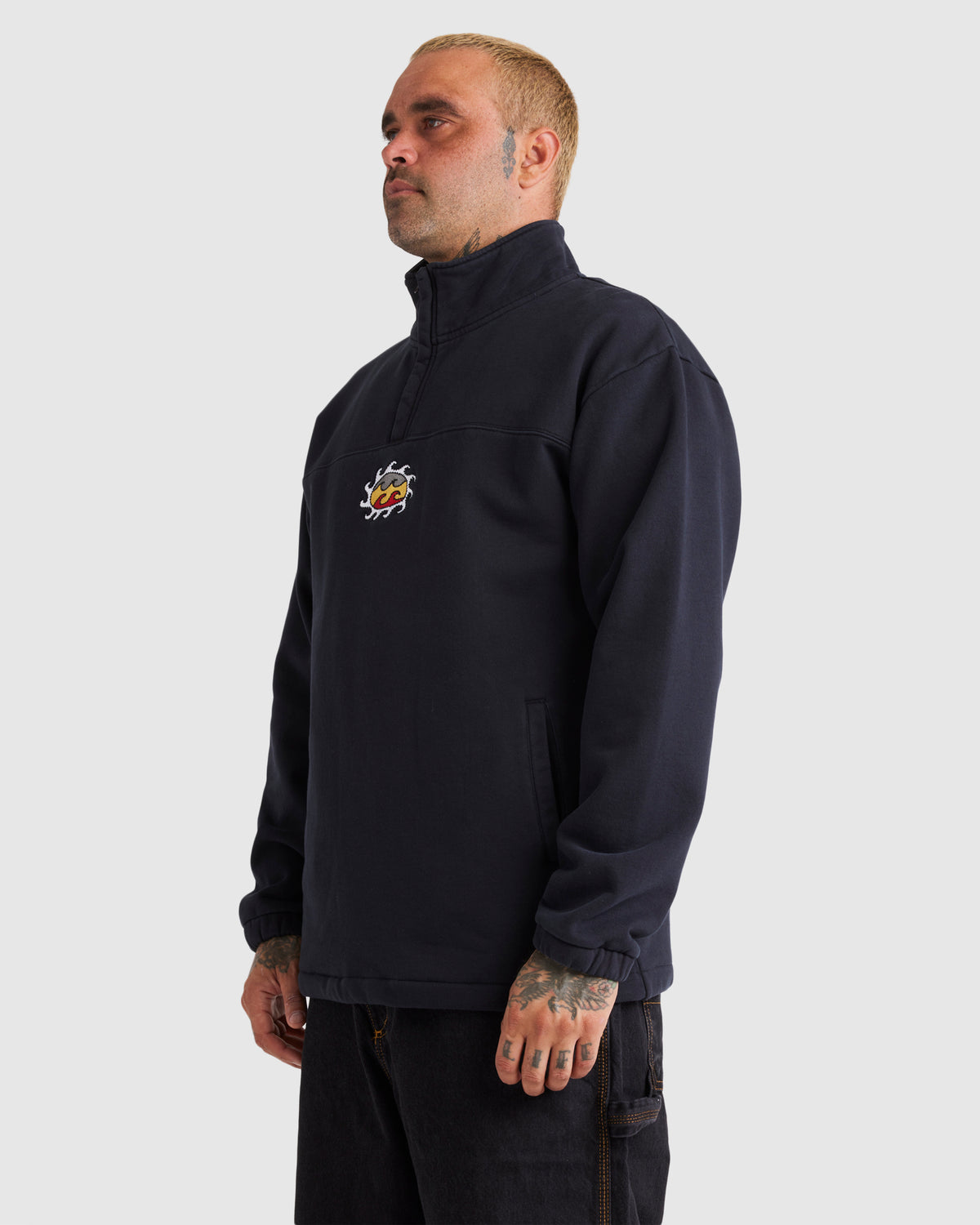 Mens Otis King Prawn Pullover Sweatshirt
