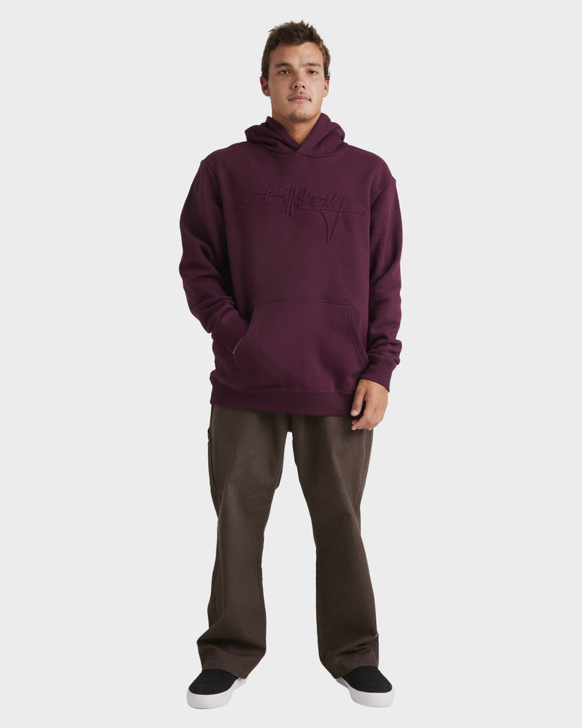 Mens Tonal Boss Pop Pullover Hoodie