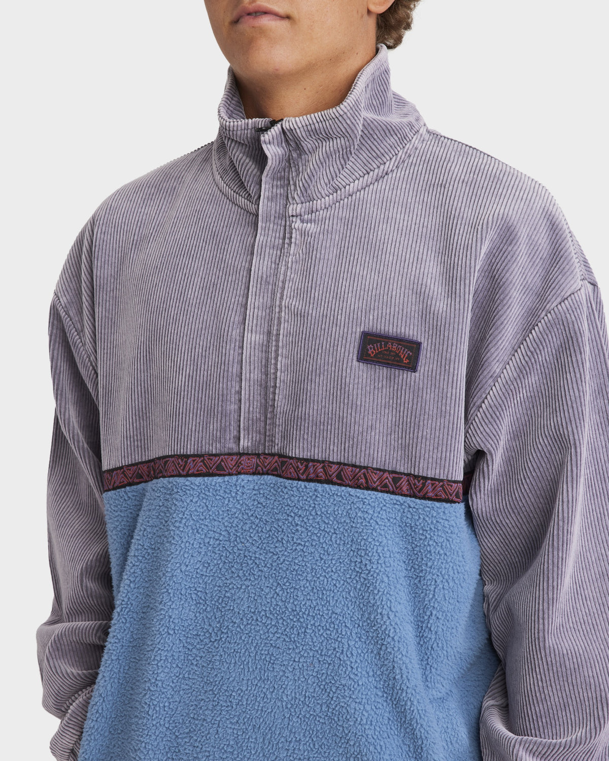 Mens Space Lobster Half Zip Hoodie