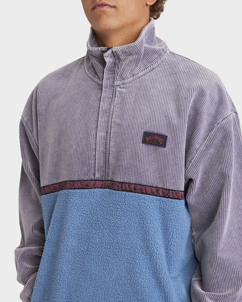 Mens Space Lobster Half Zip Hoodie