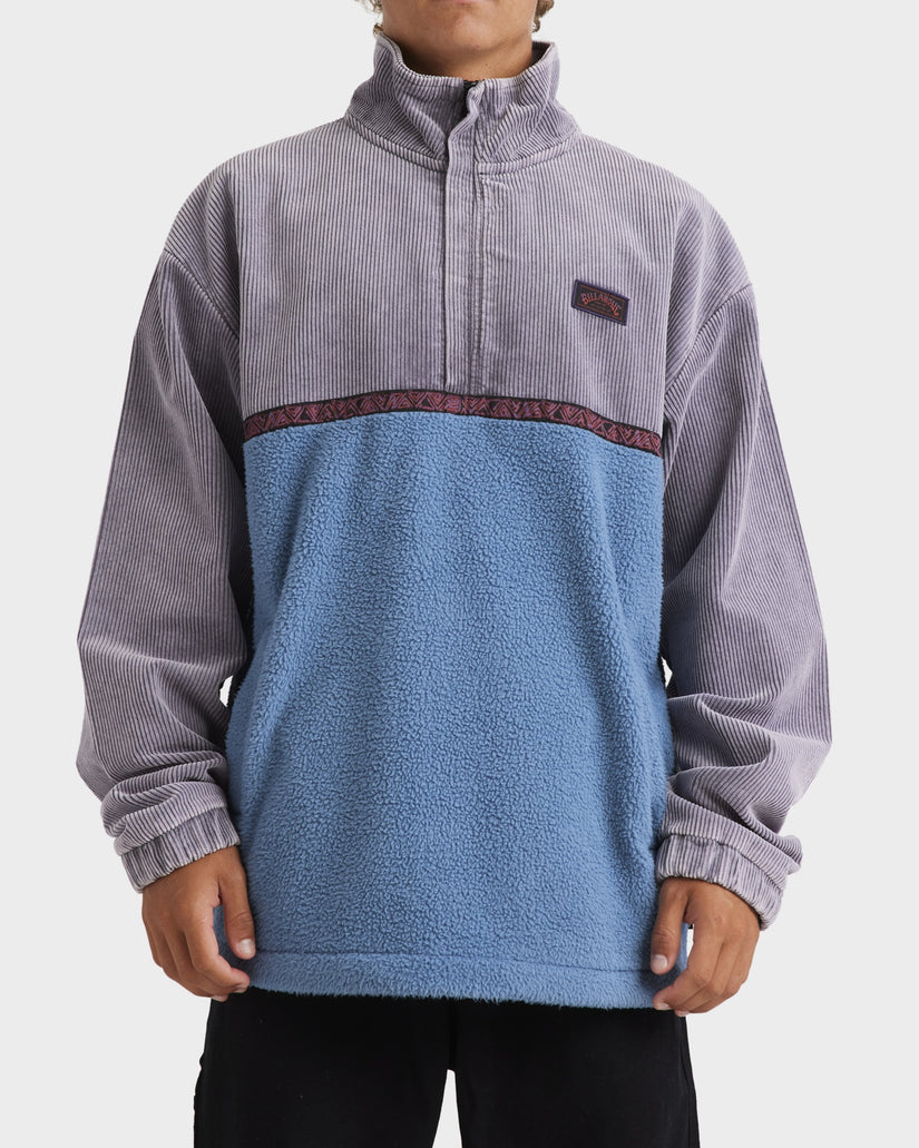 Mens Space Lobster Half Zip Hoodie