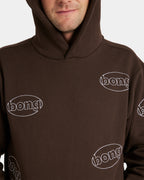 Mens Bong All Over Pop Pullover Hoodie