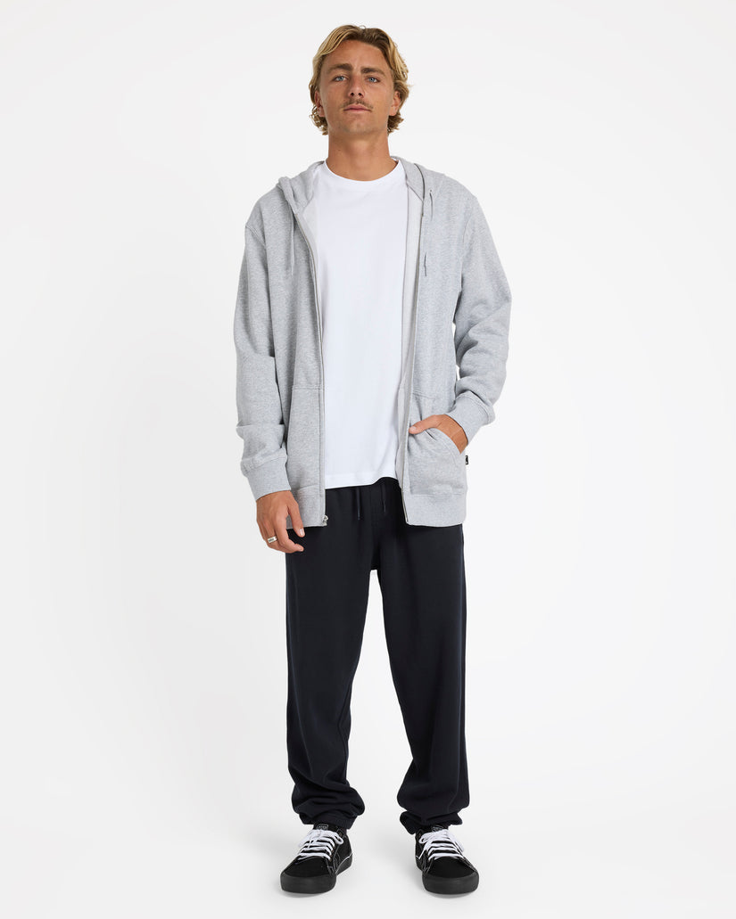 Mens Premium Wave Wash Zip Up Hoodie