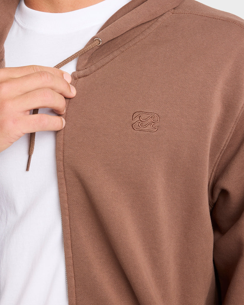 Mens Premium Zip Through Hoodie