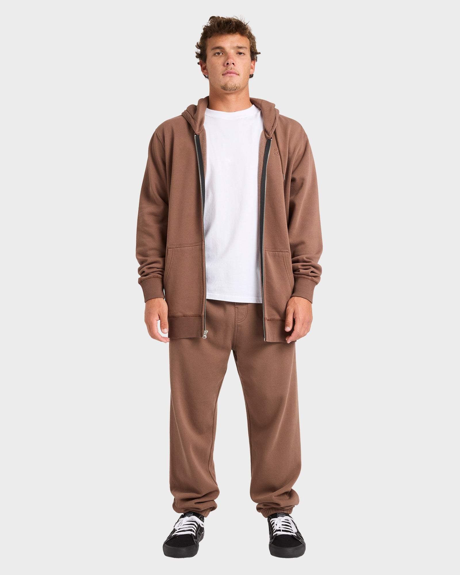 Mens Premium Zip Through Hoodie