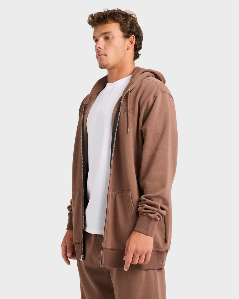 Mens Premium Zip Through Hoodie