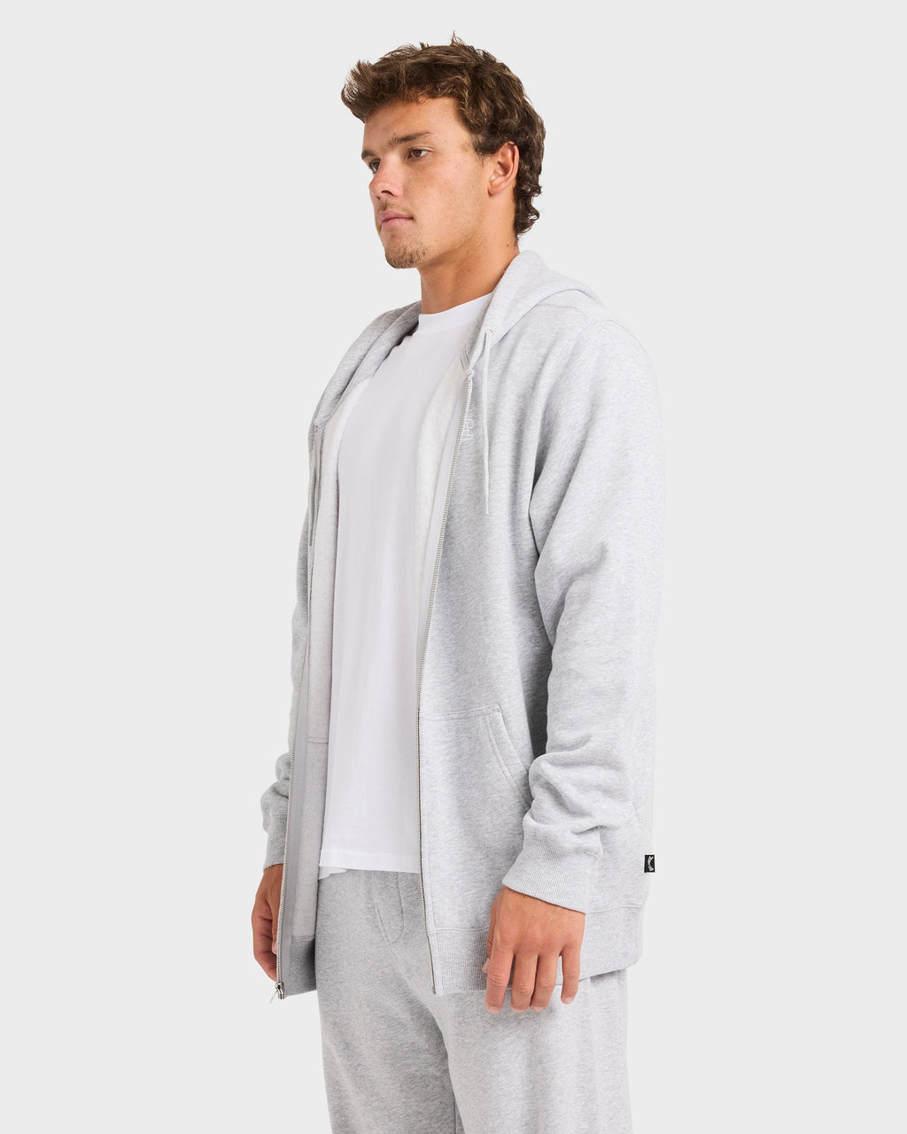 Mens Premium Zip Through Hoodie