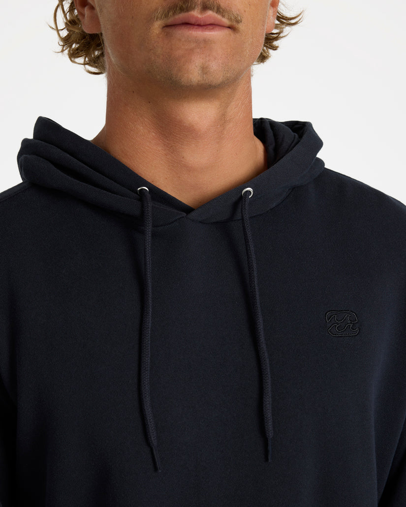 Mens Premium Wave Wash Pullover Hoodie