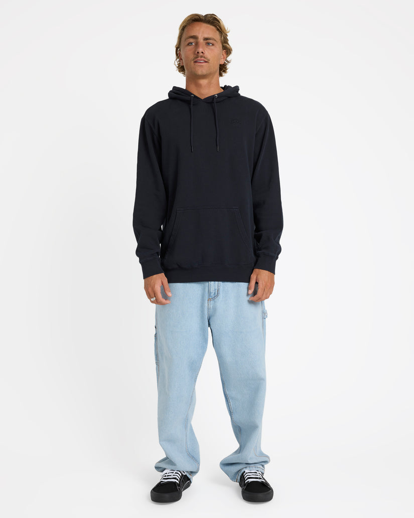 Mens Premium Wave Wash Pullover Hoodie