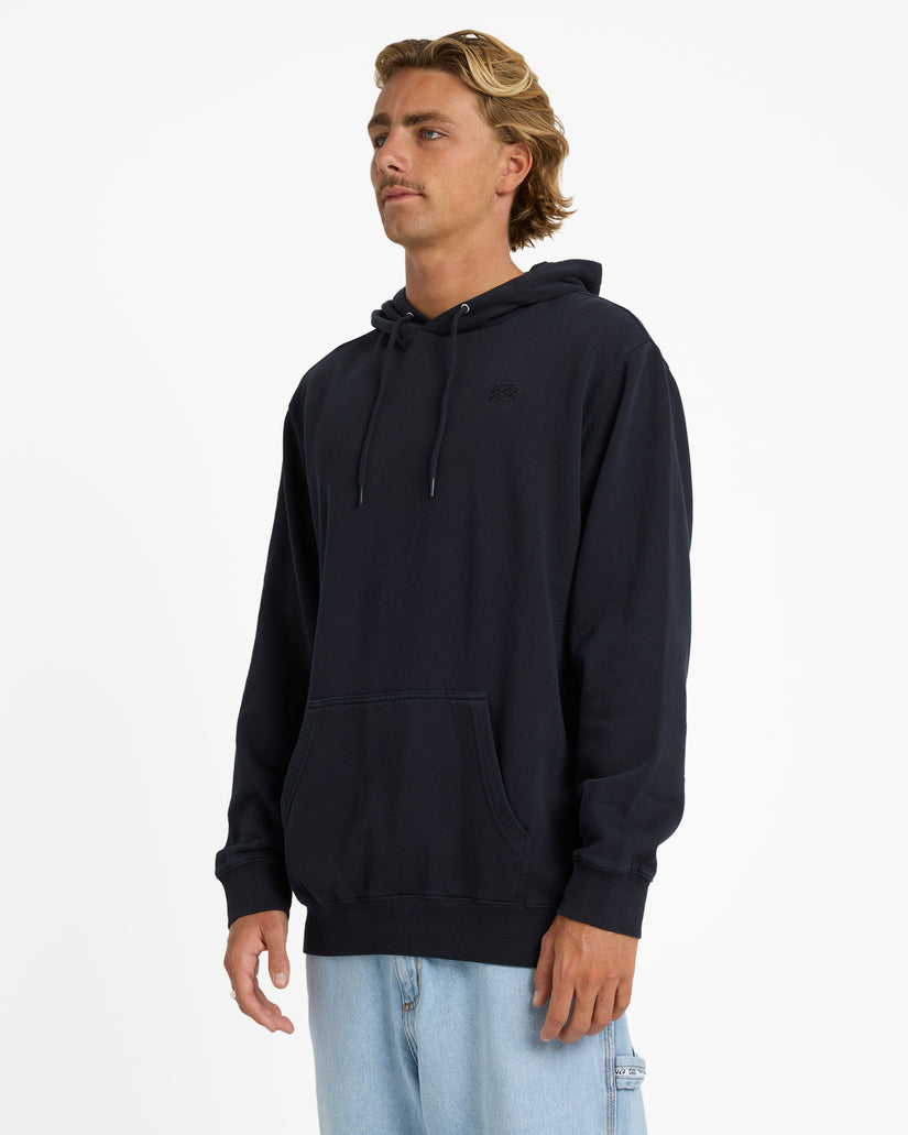 Mens Premium Wave Wash Pullover Hoodie