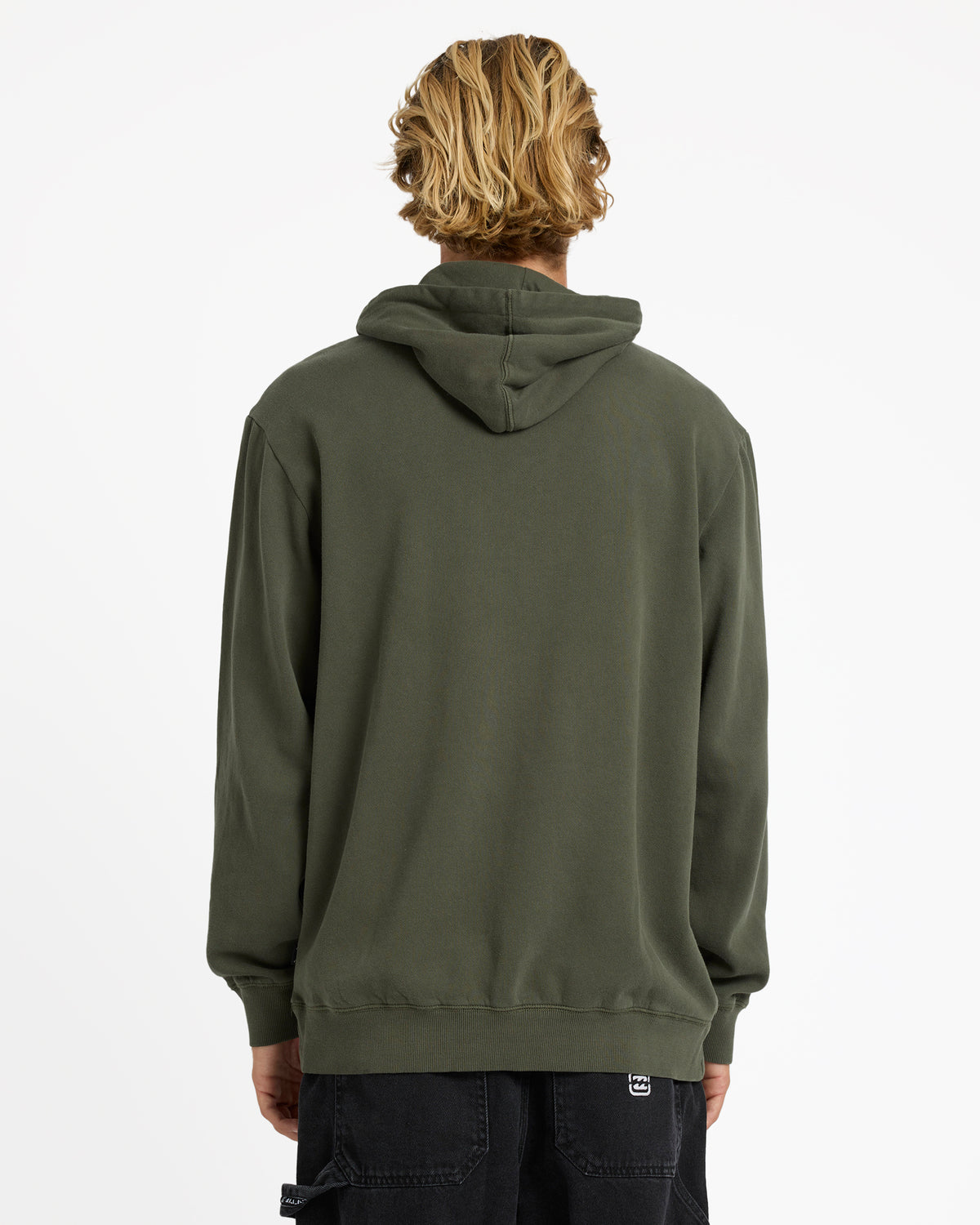 Mens Premium Wave Wash Pullover Hoodie