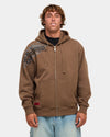 Mens Immortal Blast Zip Up Hoodie