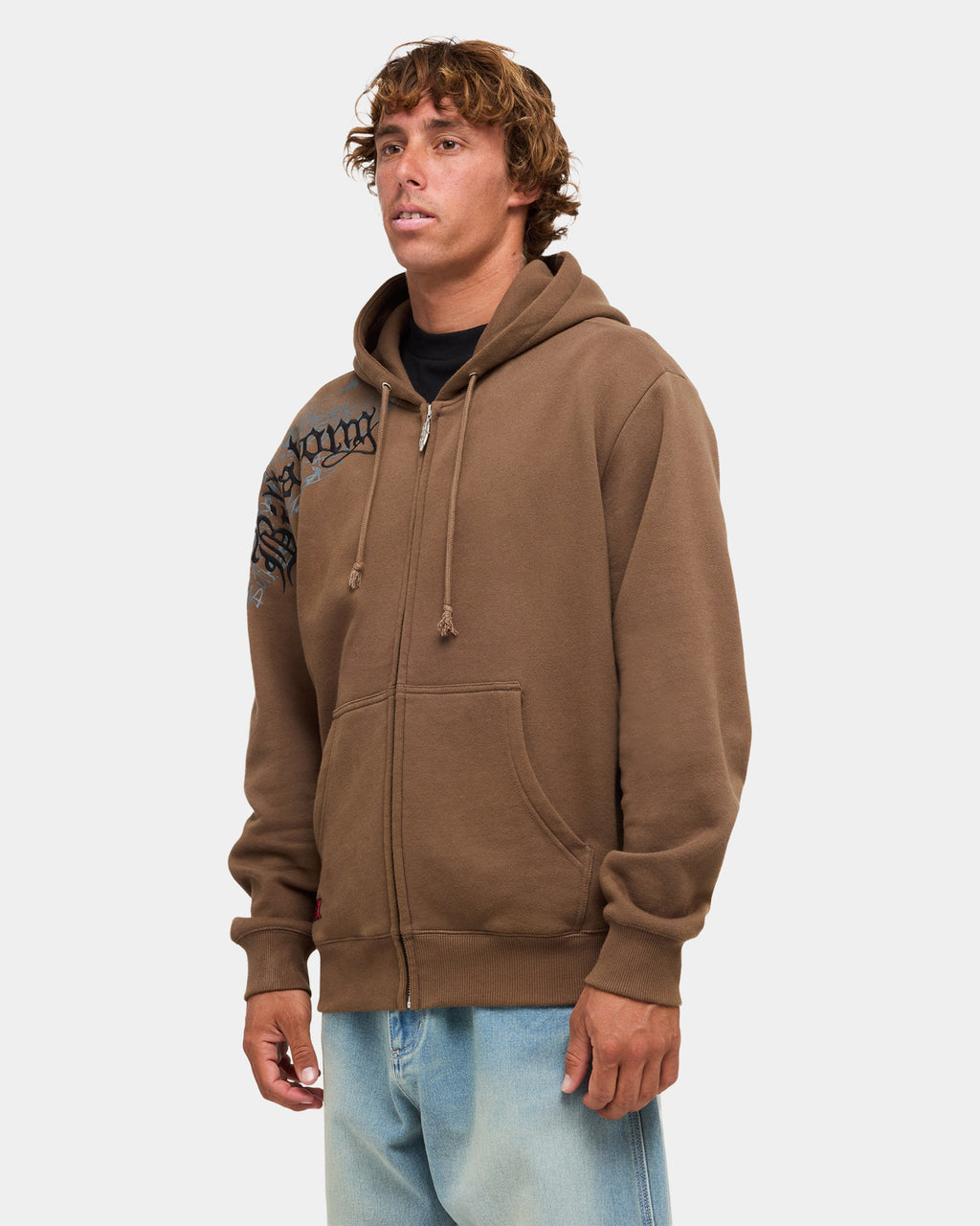 Mens Immortal Blast Zip Up Hoodie