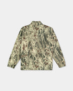Mens Boundary Mock Zip Up Fleece Jacket