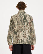 Mens Boundary Mock Zip Up Fleece Jacket