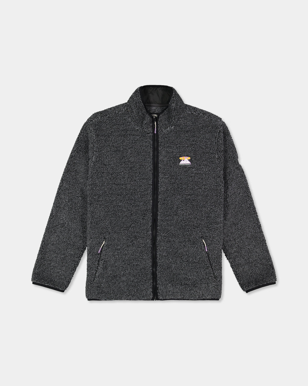Mens Boundary Trail Zip Up Fleece Jacket