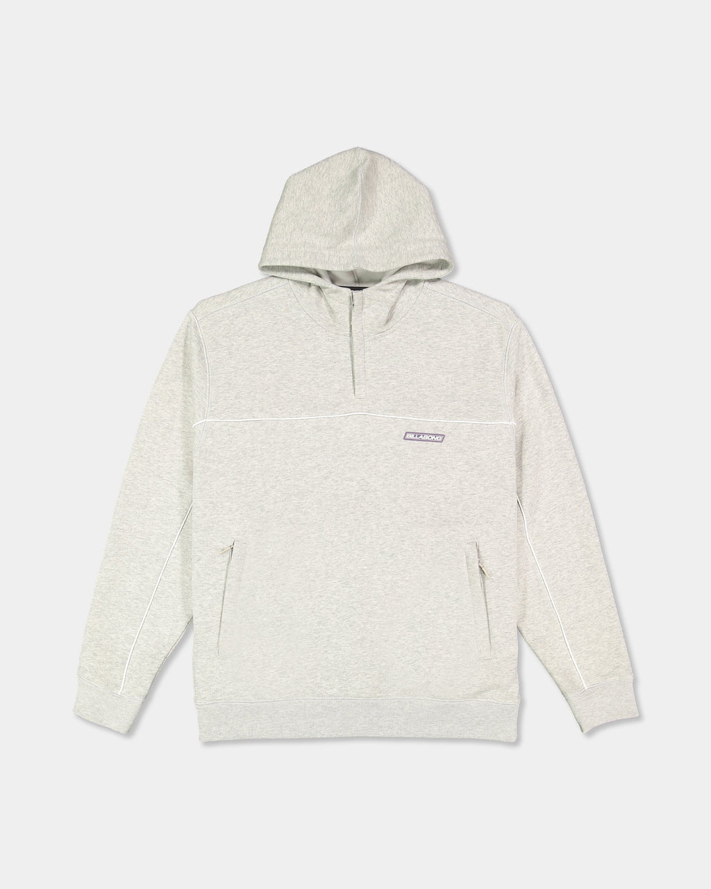 Mens Adiv Mock Pullover Hoodie
