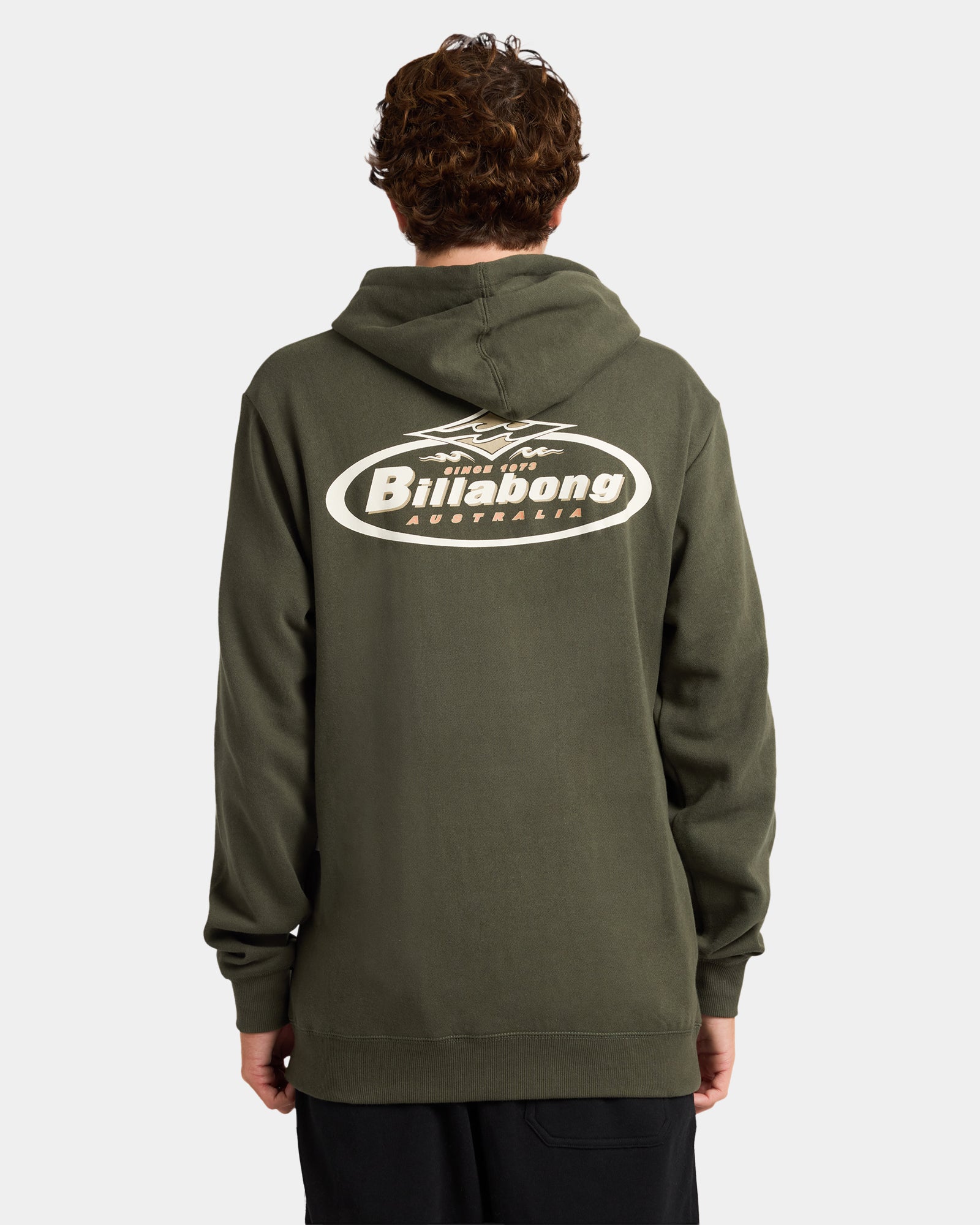 Mens Diamond Wave Pullover Hoodie