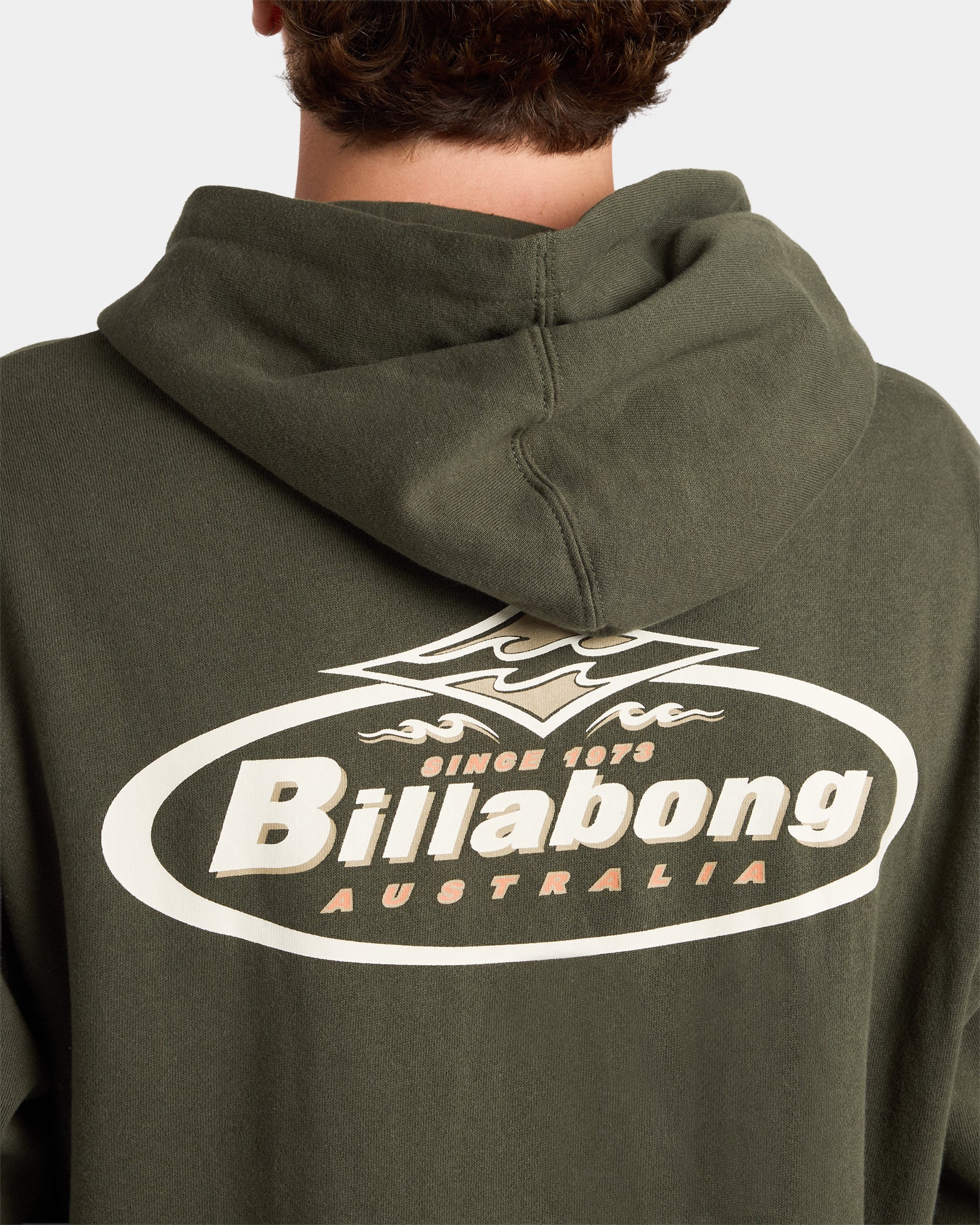 Mens Diamond Wave Pullover Hoodie