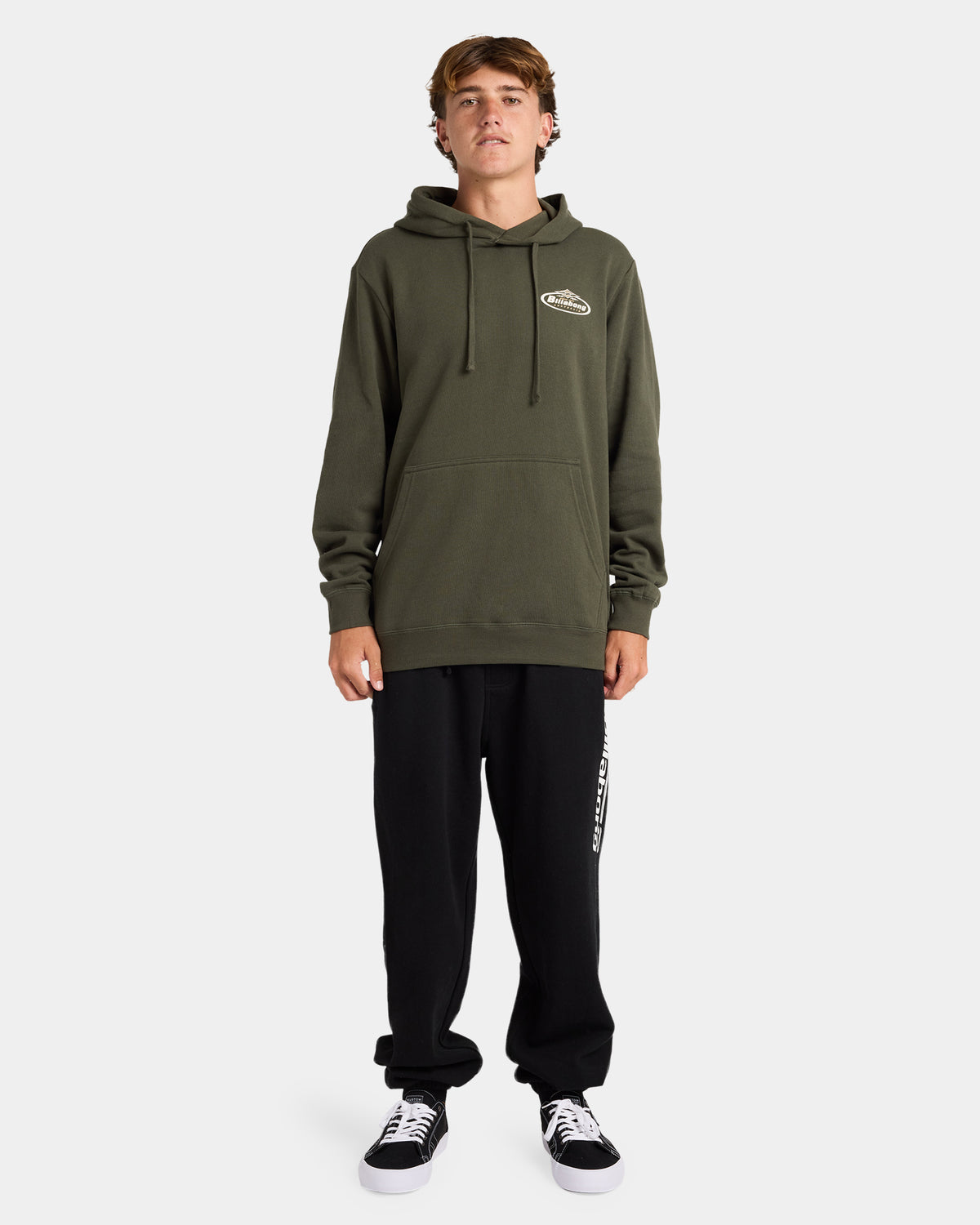 Mens Diamond Wave Pullover Hoodie