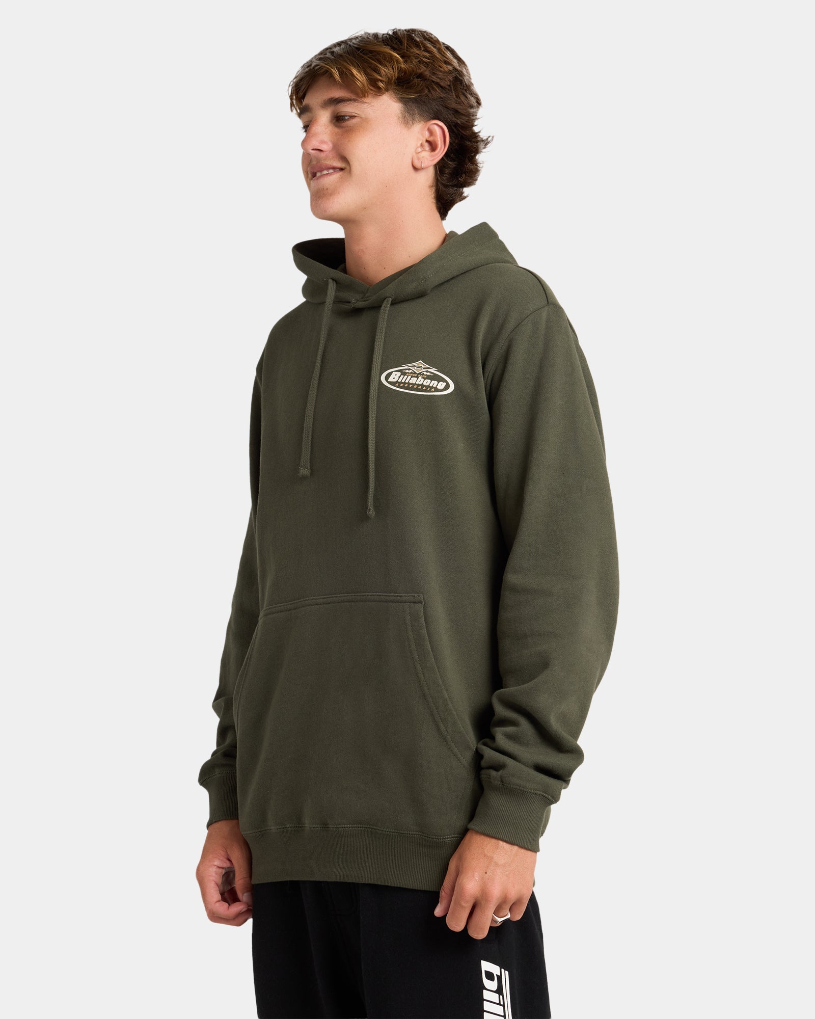 Mens Diamond Wave Pullover Hoodie