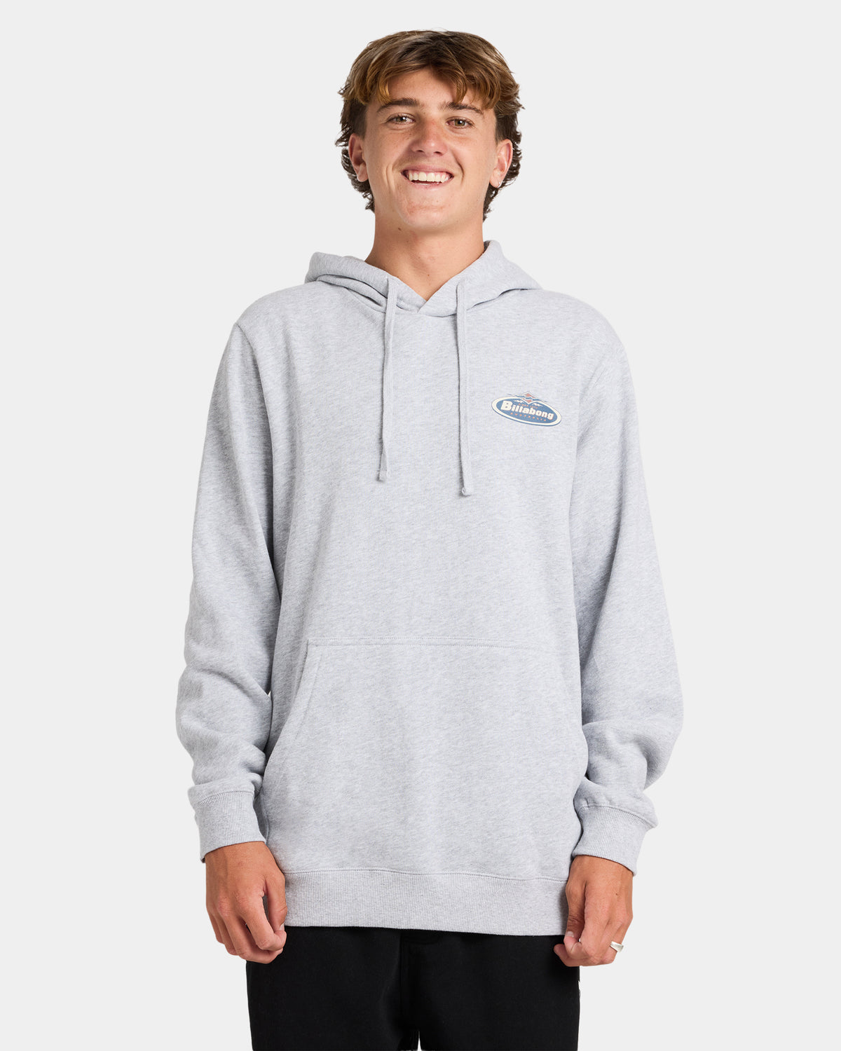Mens Diamond Wave Pullover Hoodie