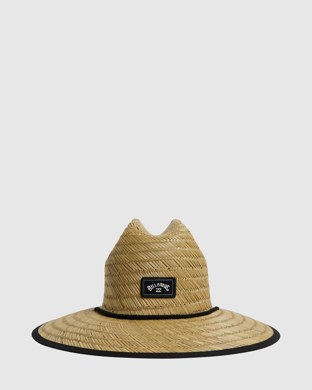 Mens Tides Print Straw Hat
