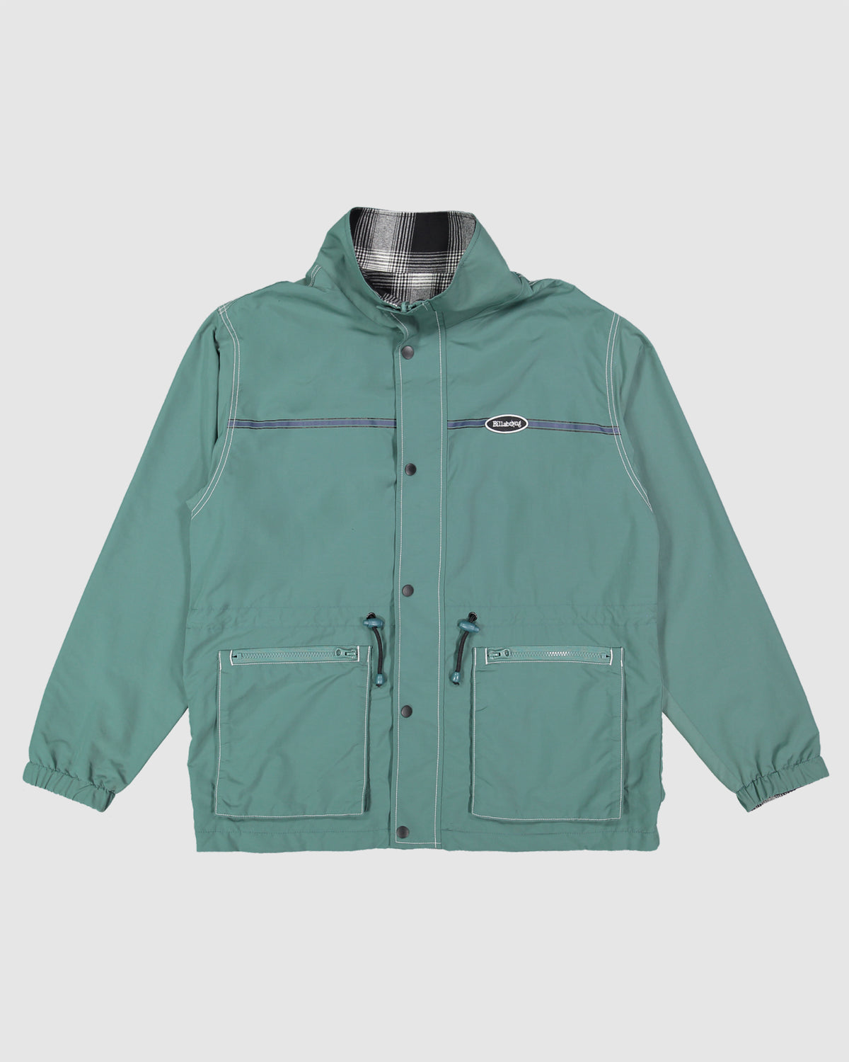 Mens Checked Out Reversible Spray Jacket