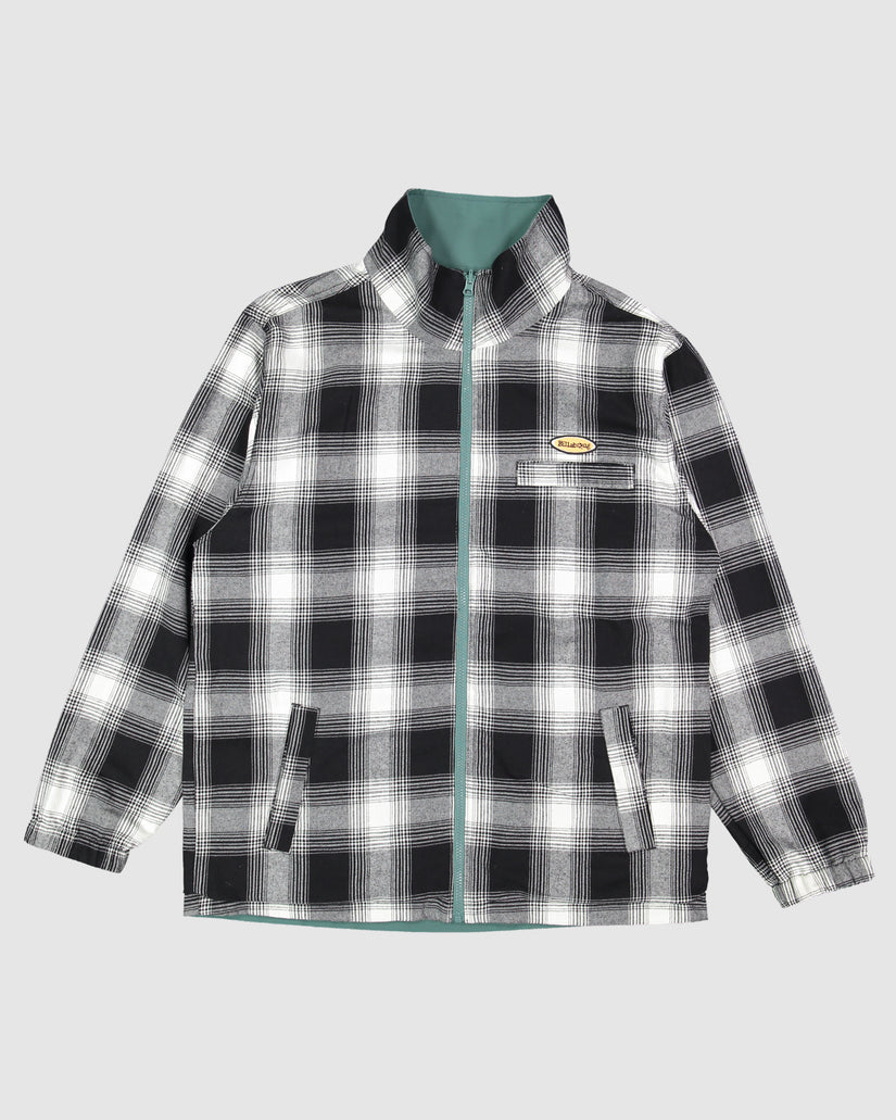 Mens Checked Out Reversible Spray Jacket