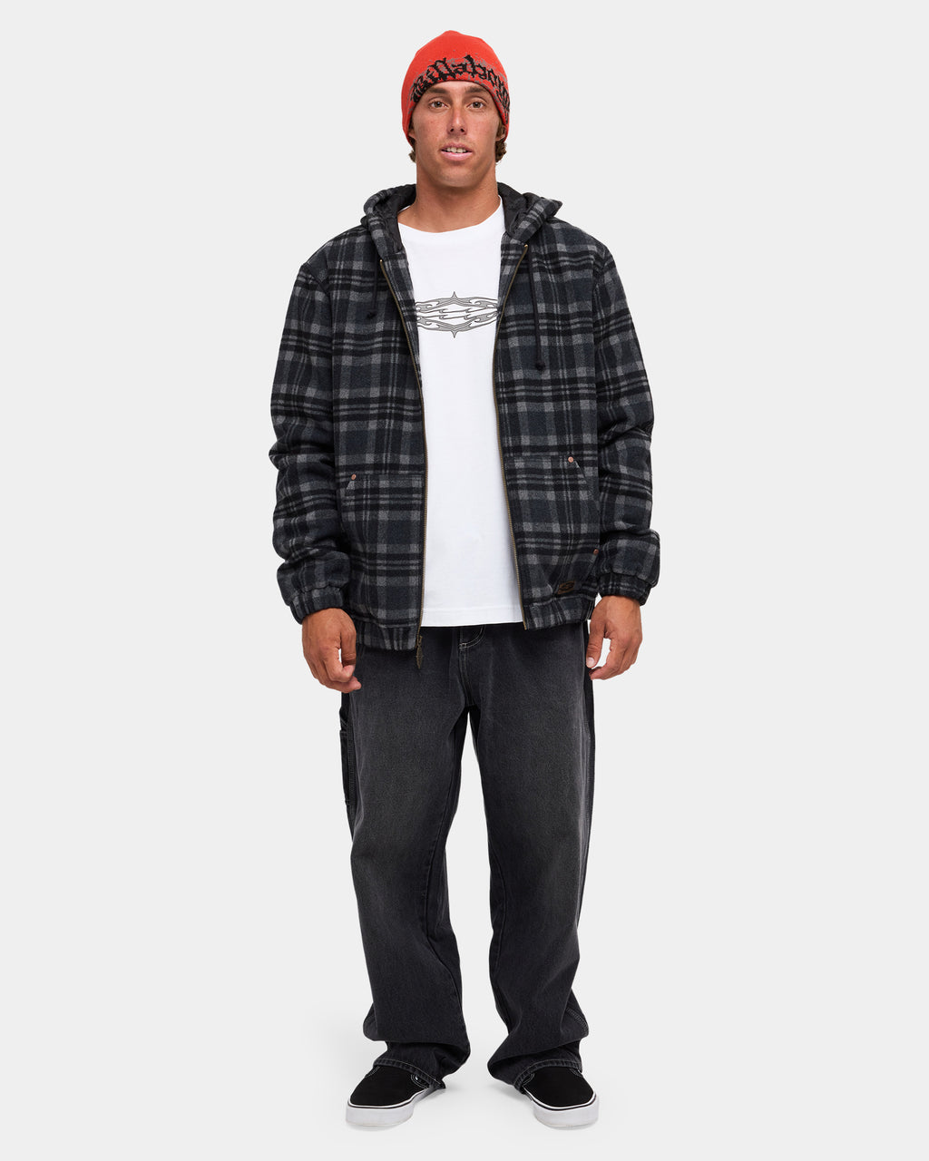 Mens Immortal Zip Up Hoodie