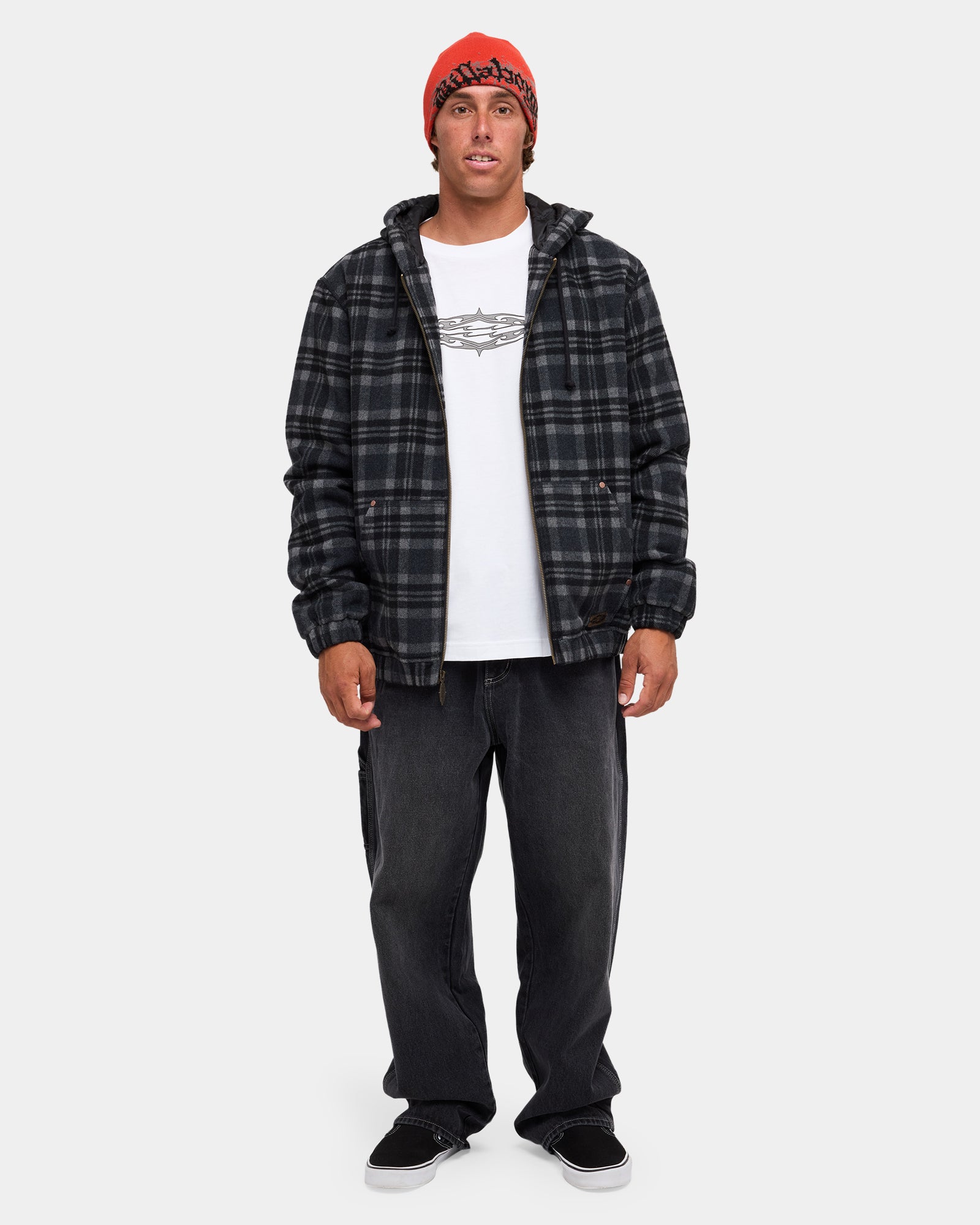 Mens Immortal Zip Up Hoodie