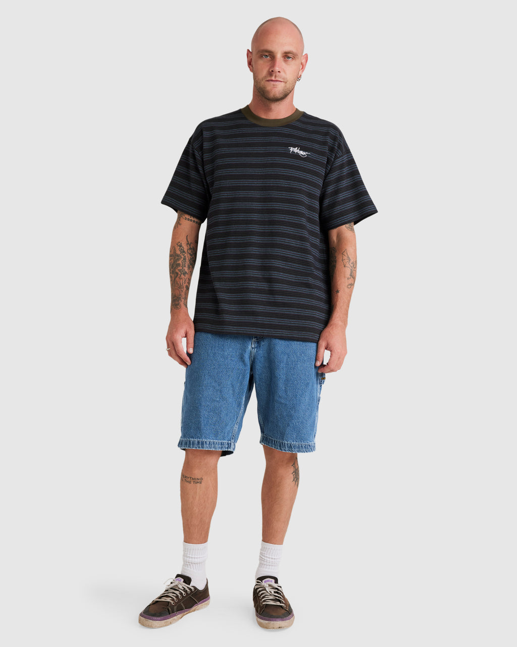 Mens Absense Stripe T-Shirt