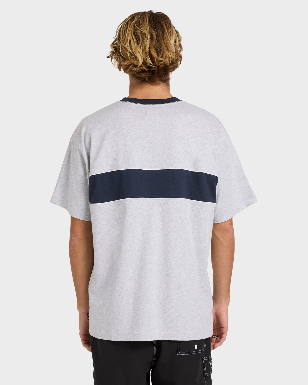 Mens Script Panel T-Shirt